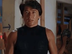 jackie chan,eye roll,ooof,warner archive,rumble in the bronx,golden harvest