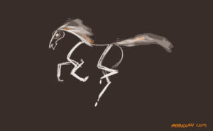 horse,spoopy,animation,arts,spooky,portfolio,run cycle