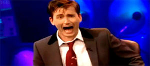 reaction,doctor who,laughing,the doctor,david tennant,tenth doctor