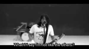 foo fighters,black and white,band,my edit,dave grohl,ff,band edit,the pretender