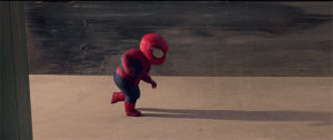 spiderman,baby spiderman,dance,tiny spiderman