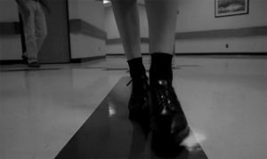 american horror story,black and white,vintage,dead,shoes,coven,zoe benson,hospital