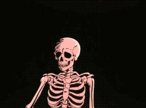 skeleton,skull,flashing,pink skull