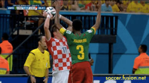 mandzukic,soccer,brazil,fusion,lions,croatia,foul,soccergods,thisisfusion,worldcup2014,manaus,cameroon,irreverent,groupa,obstruction,perseids meteor shower