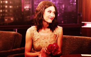 laughing,native american,julia jones,television,interview,celebrity,smiling,underused fc,roses,native american fc