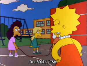 season 3,lisa simpson,episode 13,angry,lisa,children,3x13,recess,schoolyard