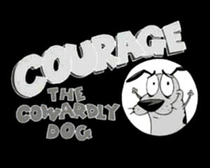 coraje el perro cobarde,courage the cowardly dog,old school,cartoon network,agallas,courage,black and white,dog,90s,cartoon,memories,perro,coraje