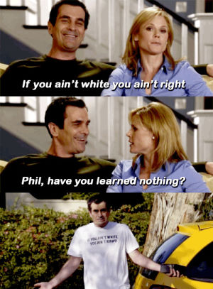phil dunphy,claire dunphy,julie bowen,modern family,ty burrell