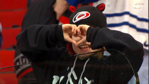 hockey,heart,fan,nhl,kid,hands,carolina,hurricanes