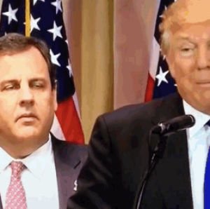 shocked,donald trump,upset,chris christie,stunned,press conference,ive made a huge mistake