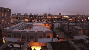 cityscape,cinemagraph,traffic,dusk