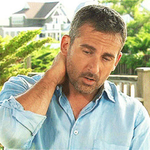 nervous,movies,steve carell,holding,communicating,is now a total silver fox