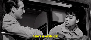 paul newman,black and white,classic film,white girl,diahann carroll,paris blues
