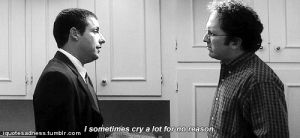 unhappy,girl,black and white,sad,boy,crying,guy,cry,alone,depression,relatable,true,depressed,sadness,adam sandler,triste,issues,so true,so relatable,blanco e negro