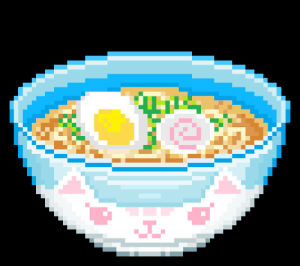 pastel,ramen,pixel art,transparent,art,food,kawaii,pixel,blog,pixels,noodles,prettytransparents