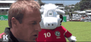 fun,football,soccer,interview,goofy,mascot,usmnt,klinsmann