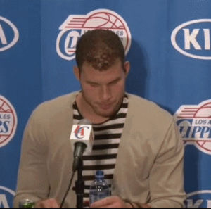 interview,shocked,los angeles clippers,blake griffin