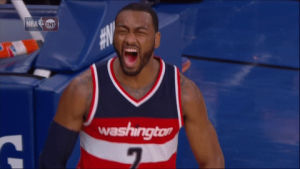 basketball,nba,rawr,excited,wall,pumped,roar,wizards,washington wizards,pumped up,john wall,fired up