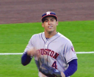 george springer,baseball,mlb,set,chris carter,houston astros,astros,i suck,lil shit,im laughing os hard,george has told cc to go away twice this week twice,sorry the quality is so bad on all of these