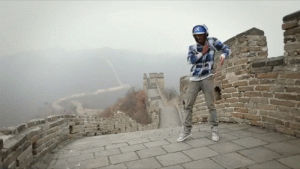 china,dancing,great wall