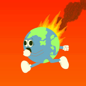 global warming,world,2016,run away,josh freydkis,on fire,globey,current news,set myself on fire,world on fire