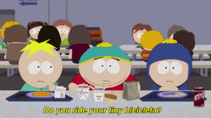 south park,bicycle,comedy central 19x04,do you ride your tiny bicicleta,youre not yelping