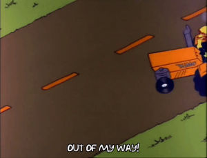 harvester,season 3,episode 13,angry,road,slow,groundskeeper willie,3x13,willy