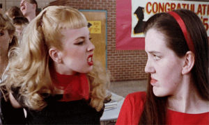 cry baby,traci lords,john waters,maudit,omg if she did this to me i would cry but i wouldnt be judging her look i would be like omg iwant yo