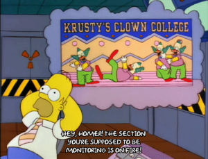 lenny leonard,homer simpson,season 6,krusty the clown,episode 15,6x15