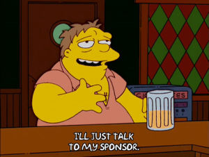 sponsor,beer,barney gumble,drunk,episode 17,season 15,bar,15x17,dont feed the trolls