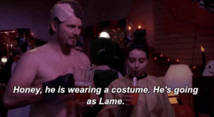 halloween,season 4,parks and recreation,episode 5,parks and rec,aubrey plaza,april ludgate,lame,hes going as lame