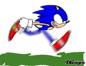 running,sonic,picture