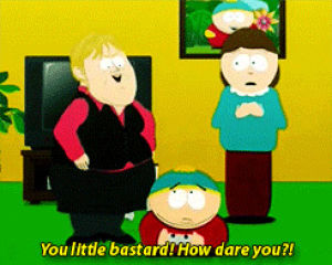 south park,eric cartman,own shit,fatass,tsst,this was so awesome like seriously this kid gotta be from hell,eric the problem child