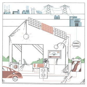electricity,nyc,editorial,nyt,thoka maer,colored pencil,illustration