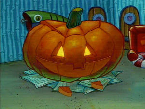 pumpkin carving,spongebob,spongebob squarepants,jack o lantern,movie,90s,halloween,nickelodeon,1990s,pumpkin