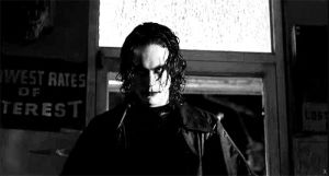 90s,the crow,brandon lee,eric draven,black and white,uploads,upload,favourite movies,i just want a husband like him