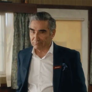 humour,told you so,funny,comedy,laugh,rose,haha,ha,johnny,cbc,canadian,schitts creek,schittscreek,suck it,eugene levy,eat it,jims dad
