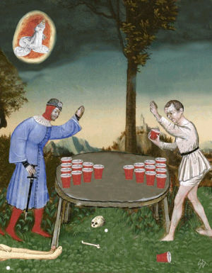 medieval,beer pong,scorpion dagger,scorpiondagger,food emporium