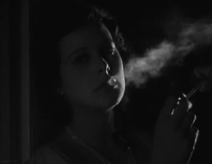 hedy lamarr,movie,smoke,cigarette,cine,ecstasy