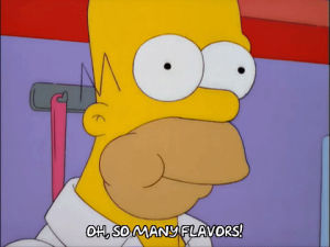 homer simpson,episode 11,excited,season 12,pleased,12x11,flavors