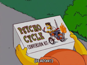 bicycle,season 15,episode 9,bike,reading,15x09,psycho cycle