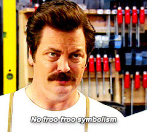 tv,parks and recreation,parks and rec,ron swanson,nick offerman