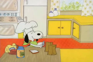 snoopy,youre not elected charlie brown,food,peanuts,lunch,snack