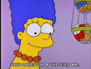 season 4,marge simpson,episode 4,scared,worried,4x04,contemplating