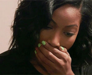 shocked,covering,hand over mouth,shook,reality tv,love and hip hop,reaction,hand,love and hip hop atlanta