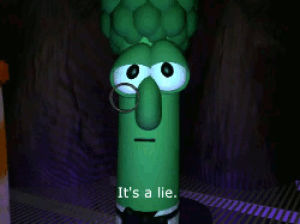 archibald asparagus,lie,veggie tales,narcolepsy,reaction,reaction s,alfred,version 2,i know that