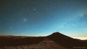landscape,universe,stars,timelapse,mountain