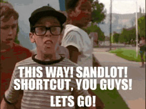 GIF the sandlot yelling sandlot - animated GIF on GIFER