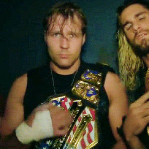 the shield,dean ambrose,wwe,adorable,champion,wrestlers,claymore smile