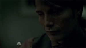 hannibal,mads mikkelsen,nbc hannibal,look i made a thing,at least its supposed to be,the differences in the tone of these two scenes makes my pants tights,just ugh a on shifting the portrayal of hannibal to be more sinister with each episode